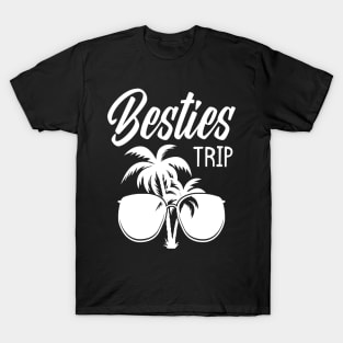 Besties Trip Beach Best Friends Vacation T-Shirt